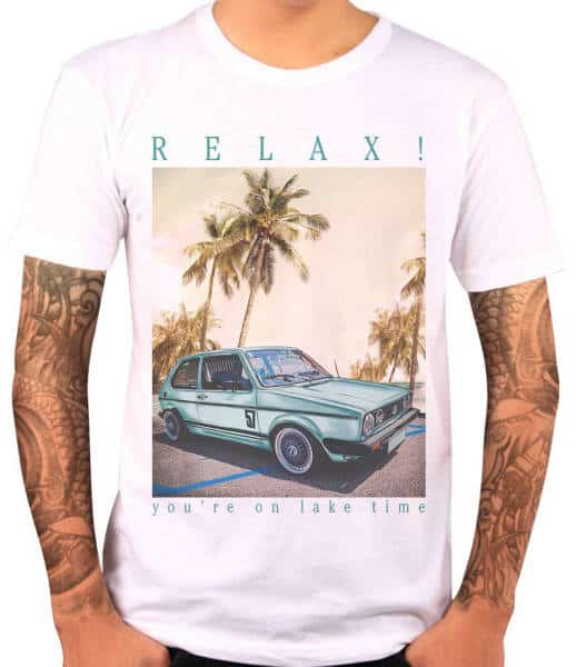 Camiseta Volkswagen Relaxar